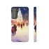 A Christmas Market in Denver Colorado - Impact Resistant Phone Case Samsung Galaxy S21 FE Matte